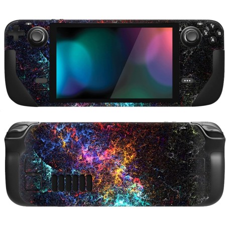 PlayVital Kit de Calcomanía Completa Protectora para Steam Deck LCD - Vinilos Skin Sticker Adhesivo, Pegatinas Personalizadas de