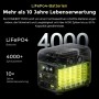 FOSSIBOT F1200 - Estación de energía portátil de 1200 W con panel solar de 200 W, generador solar de 1024 Wh (pico de 2400 W),
