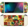 PlayVital Funda Suave para Nintendo Switch OLED - Carcasa Protectora Ergonómica para Joy-con, Grip Antideslizante con Tapas de