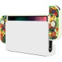 PlayVital Funda Suave para Nintendo Switch OLED - Carcasa Protectora Ergonómica para Joy-con, Grip Antideslizante con Tapas de