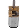 Lbvzxkad 30 RPM DC 6V 2.5KG Motor de reduccion de velocidad de la caja de engranajes