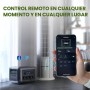 ALLPOWERS R3500 Central eléctrica portátil, generador solar de 3168 Wh, equipado con 1 panel solar plegable SP037 de 400