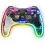 Mars Gaming MGPX, Gamepad Bluetooth 5.0 2en1, RGB Neon, Vibración Dual y Función Turbo, Soporte Smartphone Hasta 6.8", Mando