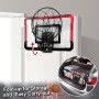 YIMORE Children's Basketball Hoop, Indoor Outdoor Basketball Basket for Children Toy with 3 Balls Net and Pump for 5 6 7 8 9 10