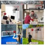 YIMORE Children's Basketball Hoop, Indoor Outdoor Basketball Basket for Children Toy with 3 Balls Net and Pump for 5 6 7 8 9 10