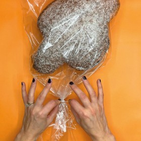 Bolsas de Alimentos 20uds con Cierres Metálicos - 35 x 48 cm, Bolsas Transparentes para Alimentos, Bolsas para Envasar