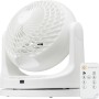 Iris Ohyama Woozoo, 23 m², Table Fan, White, 3 Speeds, Quiet, Powerful, Desk, Laptop, Table Fan, Ventoinha for Home, Bedroom,