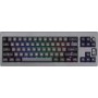 EPOMAKER Shadow-X Gasket Teclado mecánico con Cable/Bluetooth/inalámbrico, con Pantalla, Intercambio en Caliente, 3000 mAh,