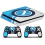 Skin Compatible para PS4 Slim HD - Limited Edition Decal Cover Adhesivo Slim Bundle (Dragonball Ultra)