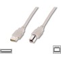 DIGITUS Cable de conexión USB 2.0 - 1,8 m - USB A (m) a USB B (m) - 480 Mbit/s - cable de conexión, compatible con USB - Negro