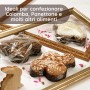 Bolsas de Alimentos 20uds con Cierres Metálicos - 35 x 48 cm, Bolsas Transparentes para Alimentos, Bolsas para Envasar