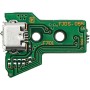 Alnicov Conjunto de puerto de carga de repuesto para PS4 DualShock 4, pieza de reparación Adaptador micro USB Módulo conector de