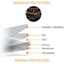 REY Protector de Pantalla para Nintendo Switch, Cristal Vidrio Templado Premium