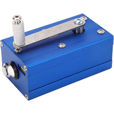 Generador de Manivela de Iluminación, Generador de Carga de Manivela, Cargador USB con Luz COB, Almacenamiento de Súper