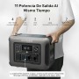 ALLPOWERS R1500 - Estación de energía portátil con cable XT60, batería LiFePO4 de 1152 Wh y generador solar con salida de CA de