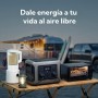 ALLPOWERS R1500 - Estación de energía portátil con cable XT60, batería LiFePO4 de 1152 Wh y generador solar con salida de CA de