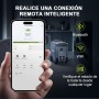ALLPOWERS Estacion de Energia Portatil R4000, Ampliable Hasta 12,96 kwh, 3456Wh(Pico 6000W)Generador Solar con Batería LiFePo4,