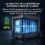 ALLPOWERS Estacion de Energia Portatil R4000, Ampliable Hasta 12,96 kwh, 3456Wh(Pico 6000W)Generador Solar con Batería LiFePo4,