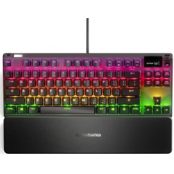 SteelSeries Apex 7 TKL (Compacto) - Teclado mecánico para gaming – Smart Display OLED – Retroiluminación LED RGB - Interruptores SteelSeries Apex 7 TKL (Compacto) - Teclado mecánico para gaming – Smart Display OLED – Retroiluminación LED RGB - Interruptores