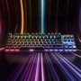 SteelSeries Apex 7 TKL (Compacto) - Teclado mecánico para gaming – Smart Display OLED – Retroiluminación LED RGB - Interruptores