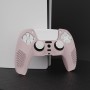 eXtremeRate PlayVital Funda de Silicona para ps5 Mando - Carcasa Protectora con 6 Tapas de Joysticks, Impermeable, Resistente y