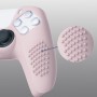 eXtremeRate PlayVital Funda de Silicona para ps5 Mando - Carcasa Protectora con 6 Tapas de Joysticks, Impermeable, Resistente y