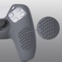 eXtremeRate PlayVital Funda de Silicona para ps5 Mando - Carcasa Protectora con 6 Tapas de Joysticks, Impermeable, Resistente y