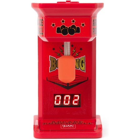 Legami - Mini Arcade Pungiball, 3 Game Ranges 45, 90, 120 Seconds, with Lights and Sounds, 3 AA Batteries Not Included, 7 x 14