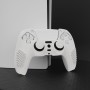 eXtremeRate PlayVital Funda de Silicona para ps5 Mando - Carcasa Protectora con 6 Tapas de Joysticks, Impermeable, Resistente y
