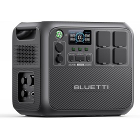 BLUETTI - Estación eléctrica portátil AC200L, 2048Wh batería LiFePO4, extensible a 8192Wh, 4 salidas AC de 2400 W (3600 W Power