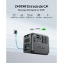 BLUETTI - Estación eléctrica portátil AC200L, 2048Wh batería LiFePO4, extensible a 8192Wh, 4 salidas AC de 2400 W (3600 W Power