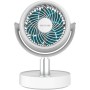Cecotec EnergySilence 800 Cyclone Desk Desktop Circulator, 40 W Power, 8 Inches, 3 Speeds, 60° Automatic Oscillation, Adjustable