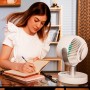 Cecotec EnergySilence 800 Cyclone Desk Desktop Circulator, 40 W Power, 8 Inches, 3 Speeds, 60° Automatic Oscillation, Adjustable