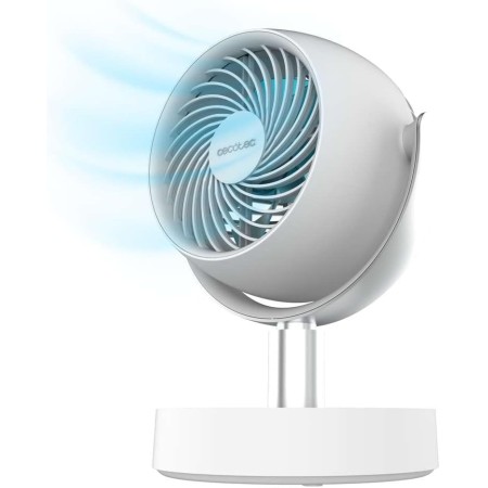 Cecotec EnergySilence 800 Cyclone Desk Desktop Circulator, 40 W Power, 8 Inches, 3 Speeds, 60° Automatic Oscillation, Adjustable
