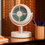 Cecotec EnergySilence 800 Cyclone Desk Desktop Circulator, 40 W Power, 8 Inches, 3 Speeds, 60° Automatic Oscillation, Adjustable