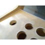 TALENTEC 24" Arcade Furniture Kit in MDF + Acrylic Perspex + Components. 28 mm Buttons and Joystick of Spanish Type