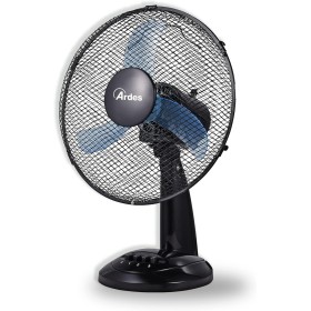 ARDES AR5AM40 Penny 3 Table Fan, Oscillating Blades with Adjustable Tilt, Quiet Speed, 40 cm