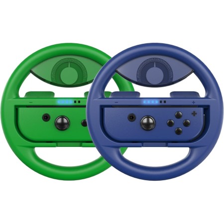 COODIO Volante Pro Switch, Volante Joy-Con, Grip Cómodo Volante de Carreras para Mario Kart 8 Deluxe / Nintendo Switch & Versión