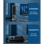 Jiawu 10 Tower Fan for Bedroom, Bladeless Desk Fan with 3 Speed, Desk Air Cooler Fan, Quiet Cooling Fan