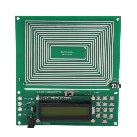 Generador de Ondas 7,83 Hz Sinusoidal Pura USB Recargable 0,01‑100000 Hz Generador de Impulsos de Frecuencia Ultrabaja Ajustable