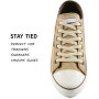 VSUDO Cordones Planos para Zapatillas, Cordones Planos para Sneakers - Económicos, 8mm de Ancho, 29 Colores 14 Longitudes a