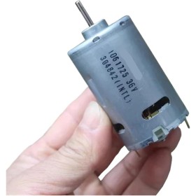 QWZBEIRUK 1061725 RS-555 Electronic Starter DC 24V-36V 27700RPM High Speed Power Large Torque 36mm Electronic Starter DIY Drill