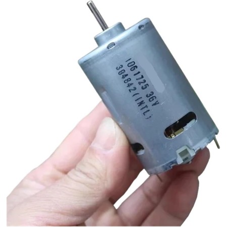 QWZBEIRUK 1061725 RS-555 Electronic Starter DC 24V-36V 27700RPM High Speed Power Large Torque 36mm Electronic Starter DIY Drill