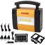 Generador de Estación de Energía Portátil con Luces LED, Batería de 5000 MAh y Panel R - Generador de Emergencia Al Aire Libre