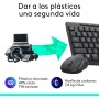 Logitech MK295 Silent Combinación de Teclado y Ratón Inalámbricos con SilentTouch, Seguimiento Óptico, Tecnología Inalámbrica