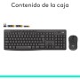Logitech MK295 Silent Combinación de Teclado y Ratón Inalámbricos con SilentTouch, Seguimiento Óptico, Tecnología Inalámbrica