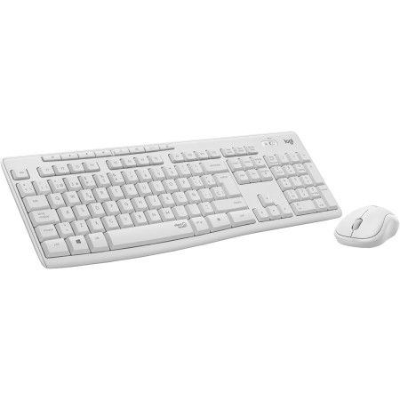 Logitech MK295 Silent Combinación de Teclado y Ratón Inalámbricos con SilentTouch, Seguimiento Óptico, Tecnología Inalámbrica