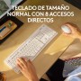 Logitech MK295 Silent Combinación de Teclado y Ratón Inalámbricos con SilentTouch, Seguimiento Óptico, Tecnología Inalámbrica