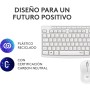Logitech MK295 Silent Combinación de Teclado y Ratón Inalámbricos con SilentTouch, Seguimiento Óptico, Tecnología Inalámbrica