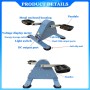 Generador energía pedal portátil,generador motor fitness operado con el pie 350W con almacenamiento energía,carga rápida